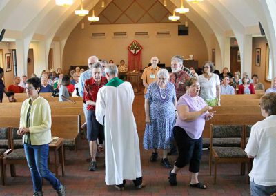 Communion at Redeemer Lutheran Church