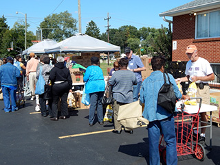 LSS-MFOB Food Giveaway at Redeemer lutheran church, 1555 S. James Road, Columbus, Ohio 43227